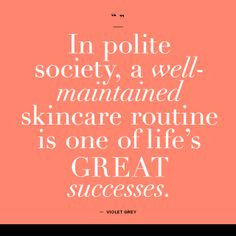 ... GREY | #IPS | in polite society... | beauty quotes | skin care advice