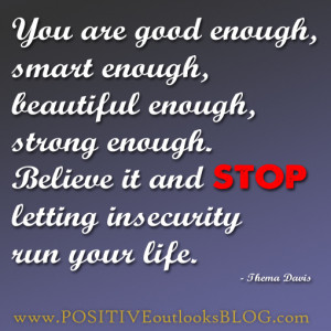 Quotes about Insecurity http://www.quotesforthemind.com/categories ...