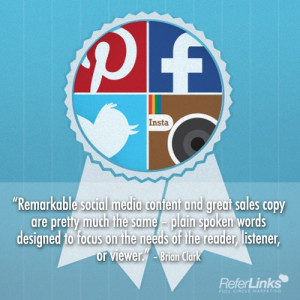 Remarkable social media content and great sales copy are pretty much ...