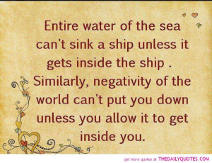 Entire Water Of The Sea.....