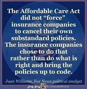 Juan Williams ACA quote.