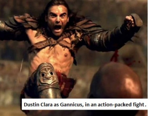 Dustin Clare As Gannicus
