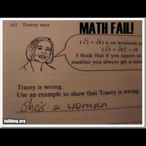 Funny Math Word Problems Woman math joke word problem