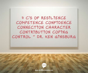 of RESILIENCE Competence Confidence Connection Character ...