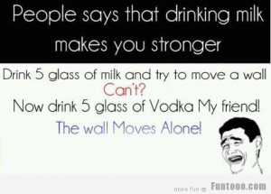 Funny Vodka Pic