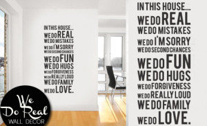 30 for House Rules Quote Wall Decor incl. Nationwide Delivery from ...