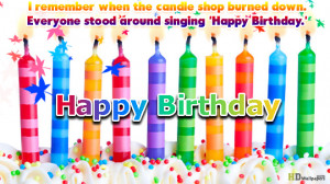 Happy Birthday Candles Wishes Quote