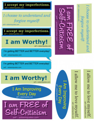 Self Esteem Affirmations, Positive Self Esteem, Esteem Quotes