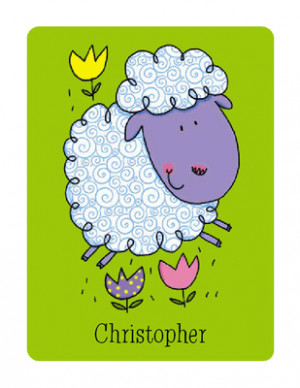 God's Little Lamb Easter Printable Cards