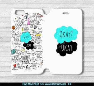 ... Samsung Cases The Fault In Our Stars Okay Quotes Wallet Flip Case