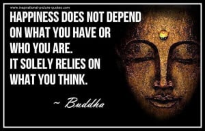 The Buddha Happiness Quote