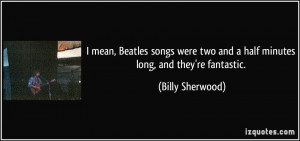 And I found that when I built my own place and just shut the door, the ...