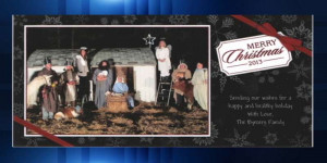 Marshfield family puts special flair in Christmas card