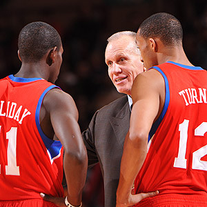 ... kind of leadership there is.” Doug Collins, Philadelphia 76ers Coach