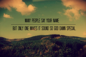 Love Quotes Quote Special Name