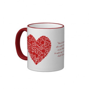 Heart full of Hearts-with Romantic Quote Coffee Mugs