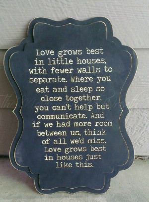 Love+grows+best+in+little+houses+24x17+by+TheMonogrammedWreath,+$45.00