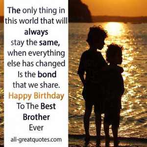 Happy Birthday Brother Wishes Messages