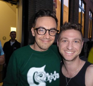 Jorma Taccone of The Lonely Island and Geoffrey Dicker