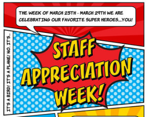 ... Invitation - Teacher or Staff Appreciation Week - Custom Printable