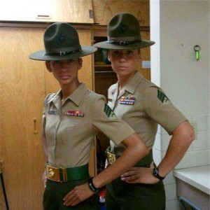 Marine Corps Women Drill Instructors Female Marine Drill Instructors