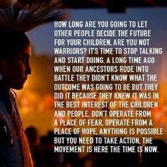 ... we borrow it from our children native american quote more native