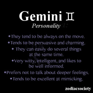 Gemini Personality