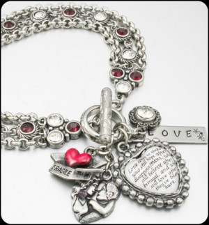 Love Jewelry Heart Jewelry Love Bracelet Love by BlackberryDesigns, $ ...