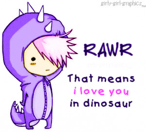 dinosaur love:) - love-quotes Photo
