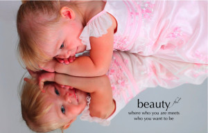 Beauty Where Who You Are Meets Who You Want To Be - Beauty Quote