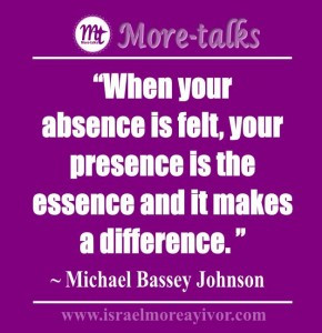 Michael Bassey Johnson Quotes on www.IsraelmoreAyivor.com