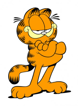 Garfield - Comida.