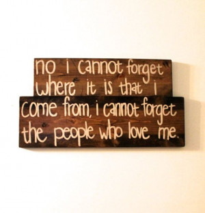 Custom Stained Quote Sign Wooden sign Wall by SignsFromScraps, $34.00