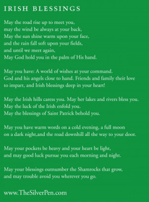 Happy St. Patrick’s Day! – Irish Blessings