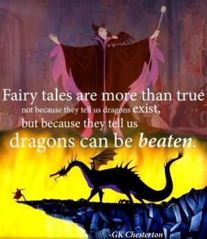 ... tell us dragons can be beaten.