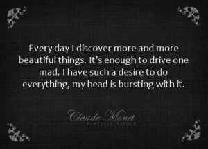 monet quote