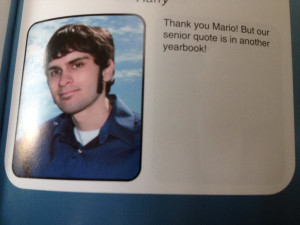 Immensely Nerdy Senior Yearbook Quote