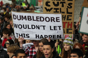 Great student demonstration slogans !!! - ladynottingham Photo