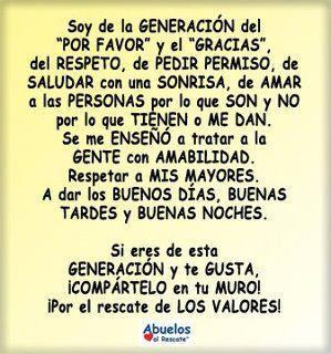 EN POCAS PALABRAS RESPETO MUTUO