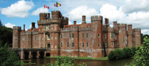 queen of england castle Herstmonceux Castle in East