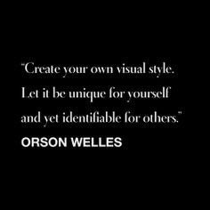 ... style by orson welles more design info ideas design air visual style