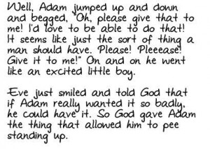 ... baby downloads spam blaster men bashing why men can pee standing up