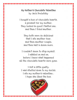 Because of this merriment and simple valentines day poems for teachers ...