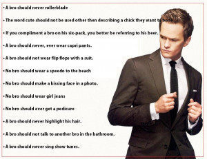 Some of the most awesome Bro Code Articles from the Legen….. ..dary ...
