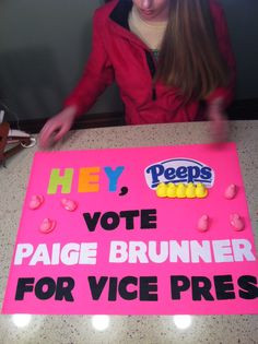 Vice President Student Council Poster Ideas Images