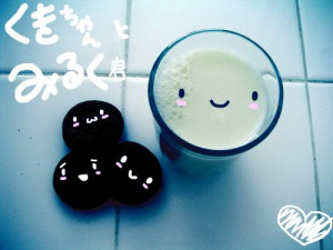 Too much cute Things :: Oreo Cookies and Milk picture by Nanaloid ...
