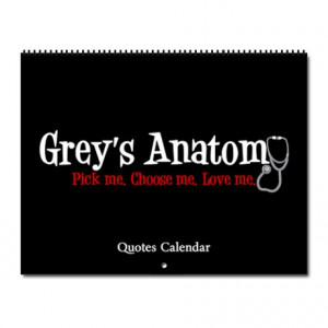 ... gifts 2012 greys anatomy calendars grey s anatomy wall calendar