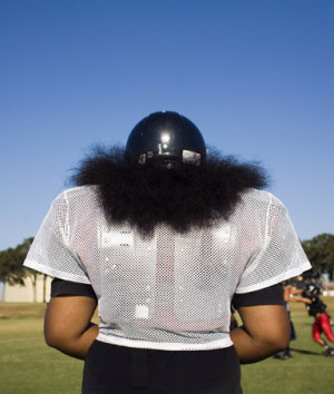 ... football practice at Trinity High School in Euless, Texas, on Sept. 25