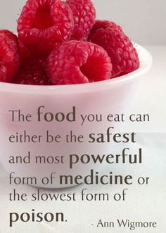 Quotes nice but the raspberries looked so delish! Try mixing with the ...