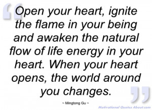 open your heart mingtong gu